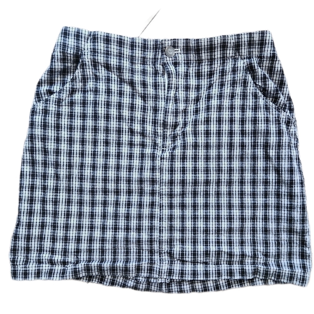 HOLLISTER Plaid Mini Skirt Size M